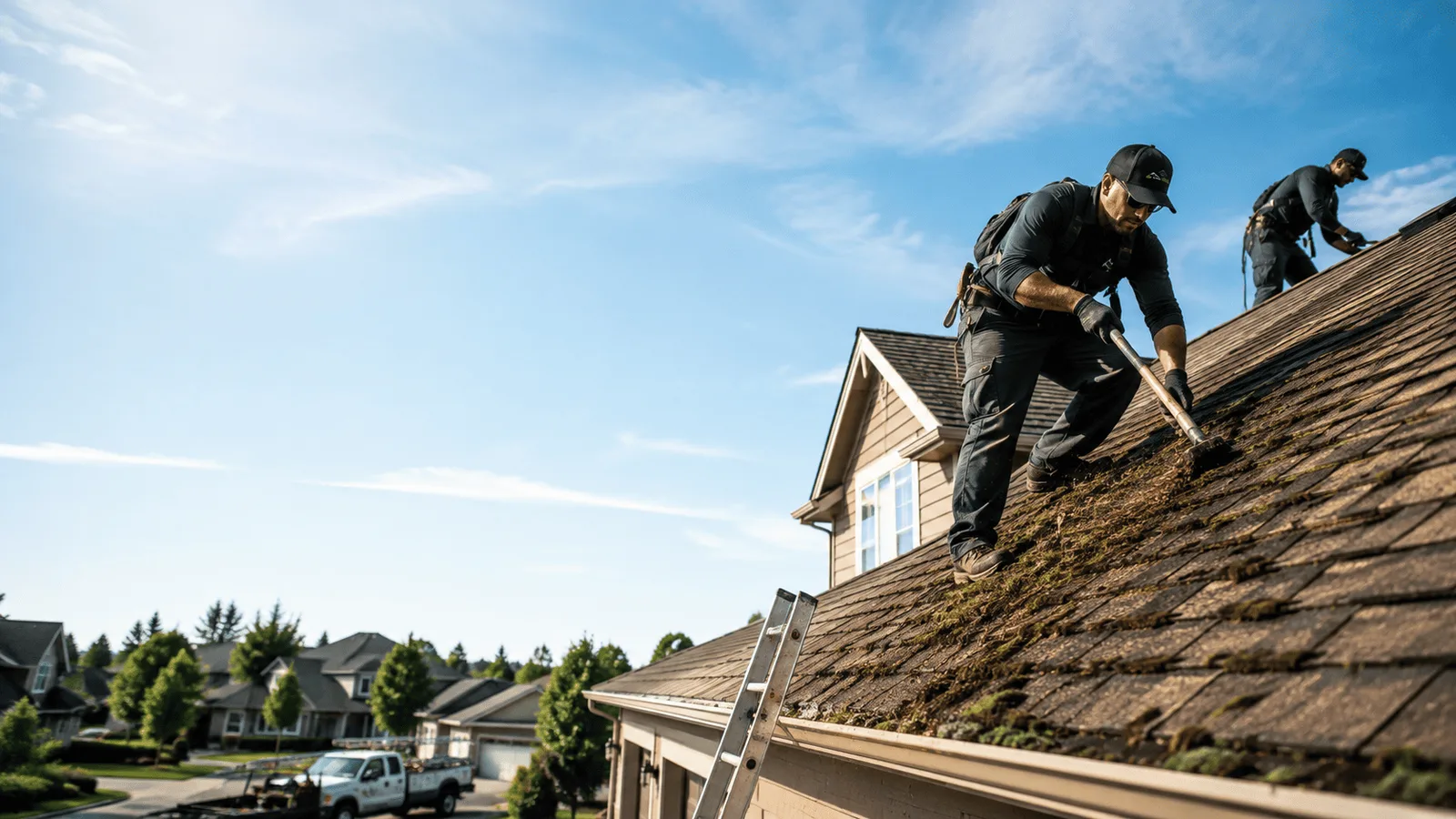 Roof Moss Removal in Waring, TX near me